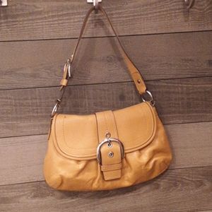 Medium size coach shoulder bag